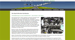 Desktop Screenshot of hybrid-infos.de