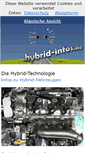 Mobile Screenshot of hybrid-infos.de
